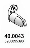 Asso 40.0043 Catalytic Converter 400043