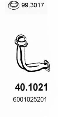  40.1021 Exhaust pipe 401021