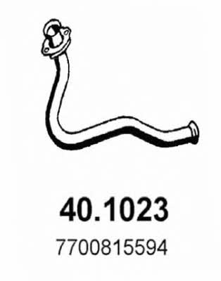 Asso 40.1023 Exhaust pipe 401023