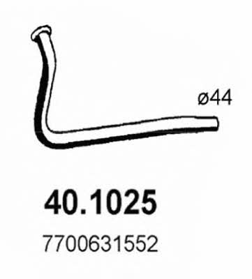 Asso 40.1025 Exhaust pipe 401025