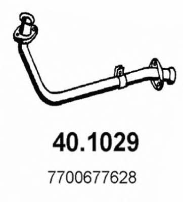 Asso 40.1029 Exhaust pipe 401029