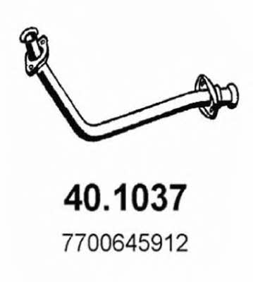 Asso 40.1037 Exhaust pipe 401037