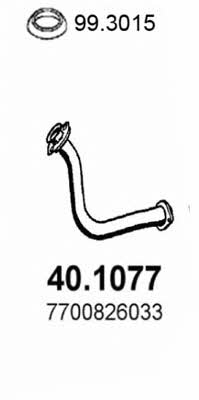 Asso 40.1077 Exhaust pipe 401077