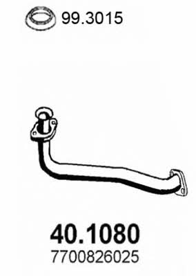 Asso 40.1080 Exhaust pipe 401080
