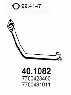 Asso 40.1082 Exhaust pipe 401082