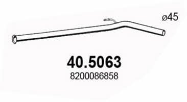 Asso 40.5063 Exhaust pipe 405063