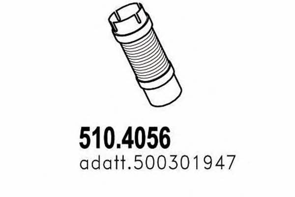 Asso 510.4056 Corrugated pipe 5104056