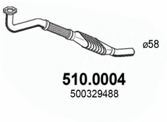 Asso 510.0004 Catalytic Converter 5100004
