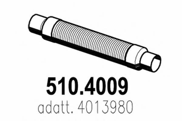 Asso 510.4009 Corrugated pipe 5104009