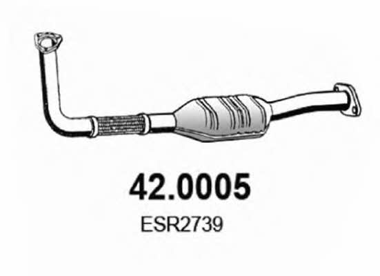 Asso 42.0005 Catalytic Converter 420005