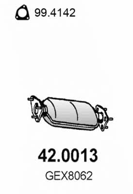 Asso 42.0013 Catalytic Converter 420013