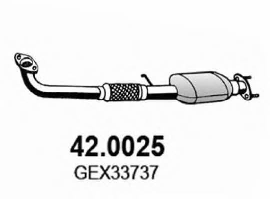 Asso 42.0025 Catalytic Converter 420025