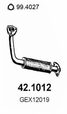 Asso 42.1012 Exhaust pipe 421012