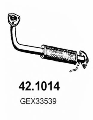 Asso 42.1014 Exhaust pipe 421014