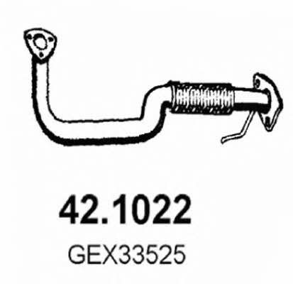 Asso 42.1022 Exhaust pipe 421022