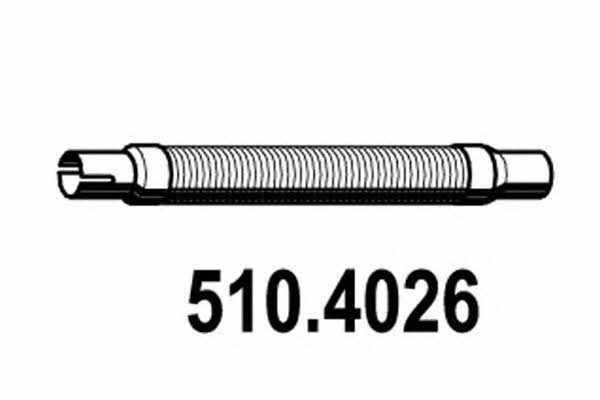 Asso 510.4026 Corrugated pipe 5104026
