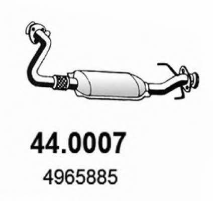 Asso 44.0007 Catalytic Converter 440007