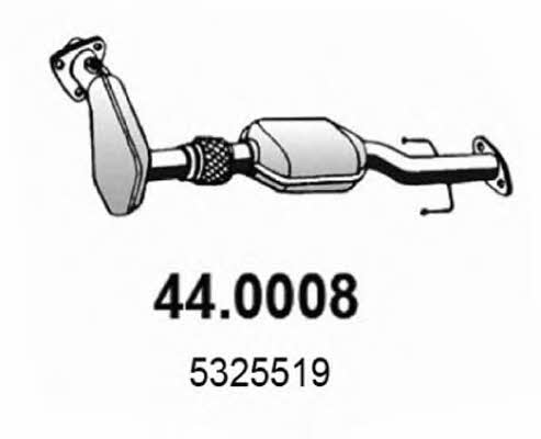 Asso 44.0008 Catalytic Converter 440008