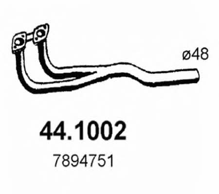 Asso 44.1002 Exhaust pipe 441002