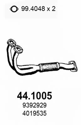 Asso 44.1005 Exhaust pipe 441005