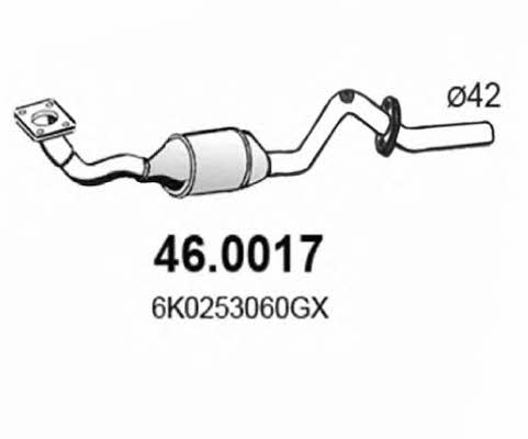 Asso 46.0017 Catalytic Converter 460017