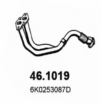 Asso 46.1019 Exhaust pipe 461019