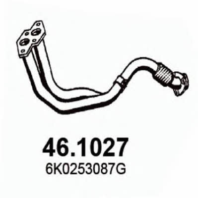 Asso 46.1027 Exhaust pipe 461027