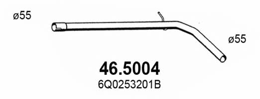 Asso 46.5004 Exhaust pipe 465004