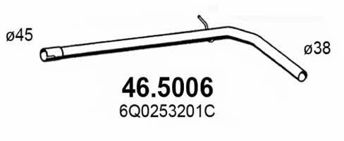 Asso 46.5006 Exhaust pipe 465006