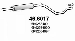 Asso 46.6017 Central silencer 466017