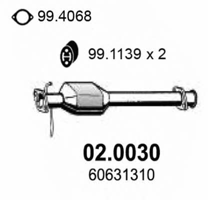 02.0030 Catalytic Converter 020030