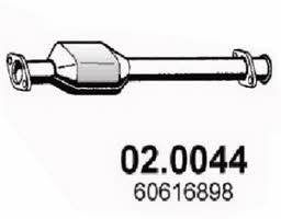 Asso 02.0044 Catalytic Converter 020044
