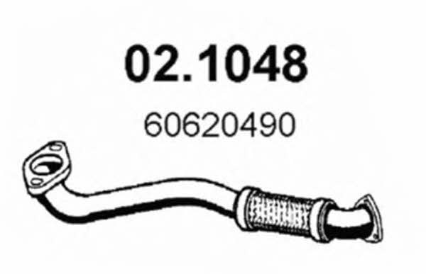 Asso 02.1048 Exhaust pipe 021048