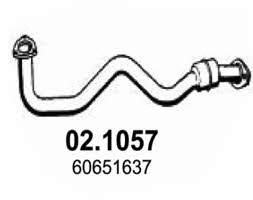 Asso 02.1057 Exhaust pipe 021057