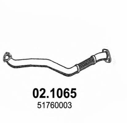 Asso 02.1065 Exhaust pipe 021065