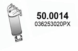 Asso 50.0014 Catalytic Converter 500014