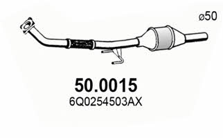 Asso 50.0015 Catalytic Converter 500015