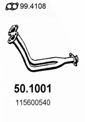 Asso 50.1001 Exhaust pipe 501001