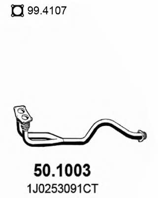  50.1003 Exhaust pipe 501003