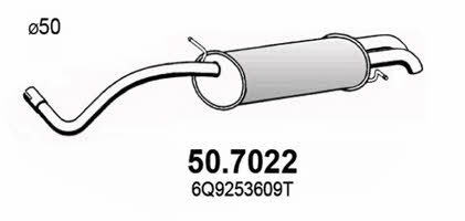 Asso 50.7022 End Silencer 507022