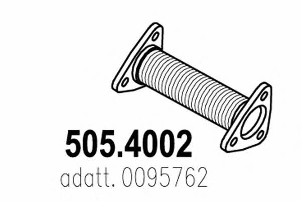 Asso 505.4002 Corrugated pipe 5054002