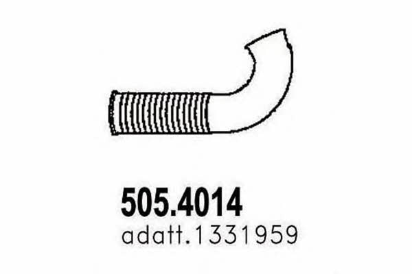 Asso 505.4014 Corrugated pipe 5054014