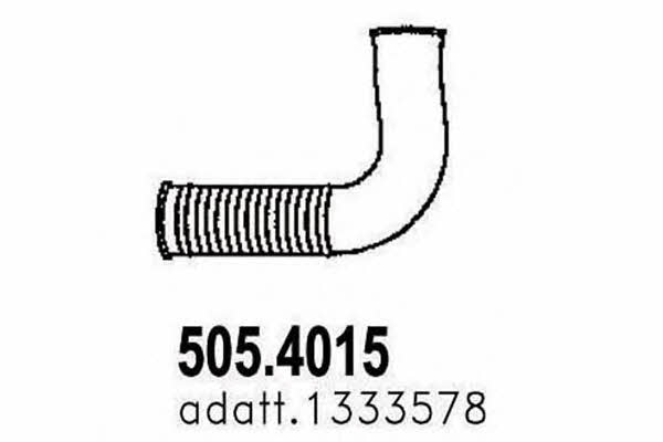 Asso 505.4015 Corrugated pipe 5054015