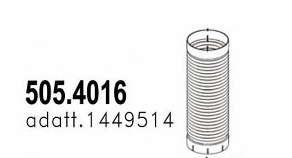 Asso 505.4016 Corrugated pipe 5054016
