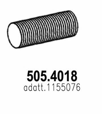 Asso 505.4018 Corrugated pipe 5054018