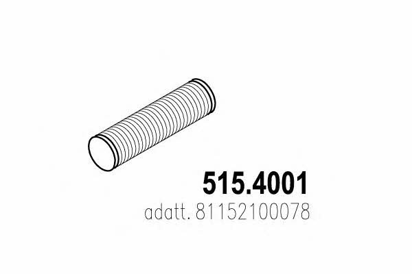 Asso 515.4001 Corrugated pipe 5154001