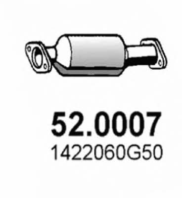 Asso 52.0007 Catalytic Converter 520007