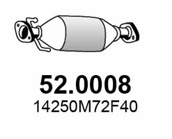 Asso 52.0008 Catalytic Converter 520008