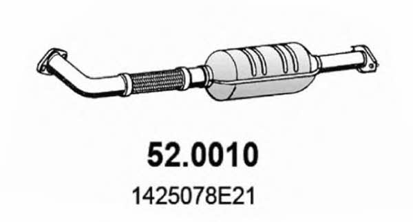 Asso 52.0010 Catalytic Converter 520010