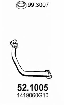 Asso 52.1005 Exhaust pipe 521005